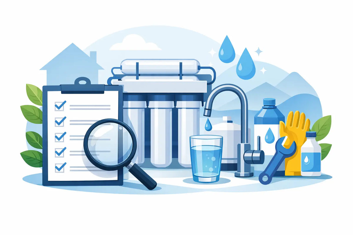 7-Step Home Water Filter Maintenance Checklist