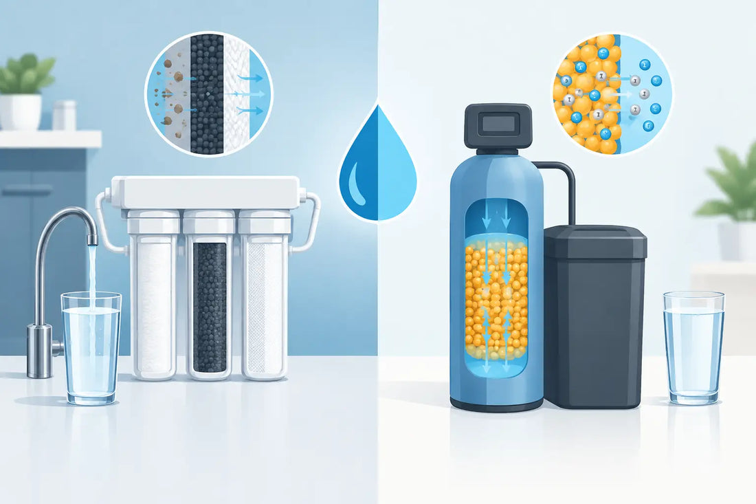 Filtration Versus Water Softening Made Clear