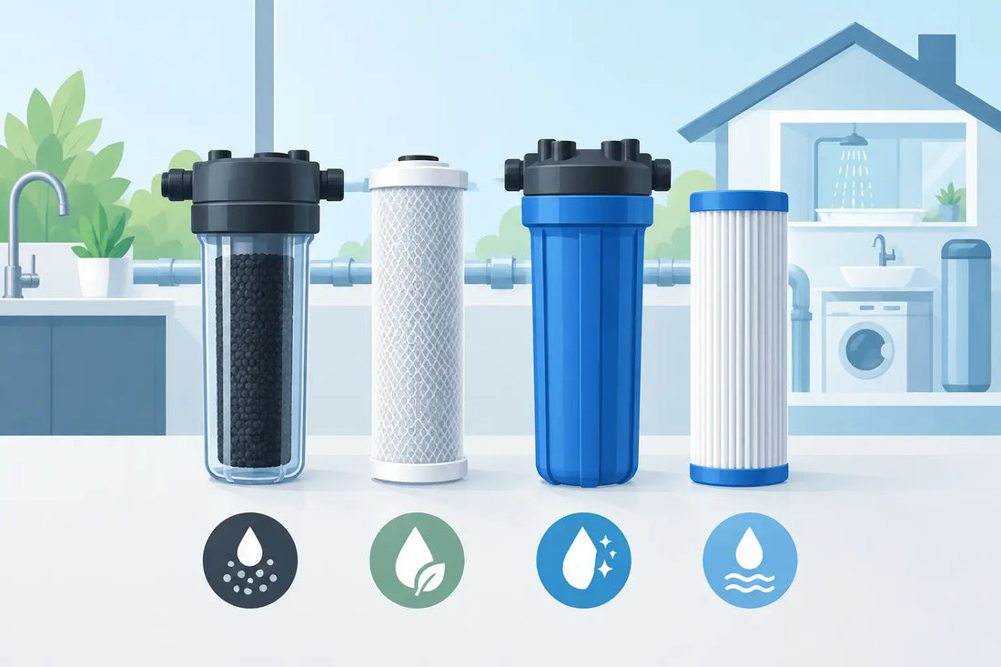 Carbon Filter Comparison for Whole-House Water