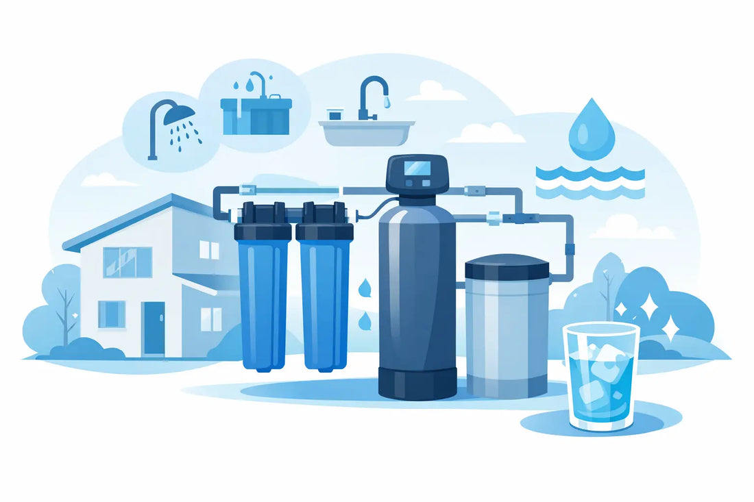 Whole House Water Filter System With Softener