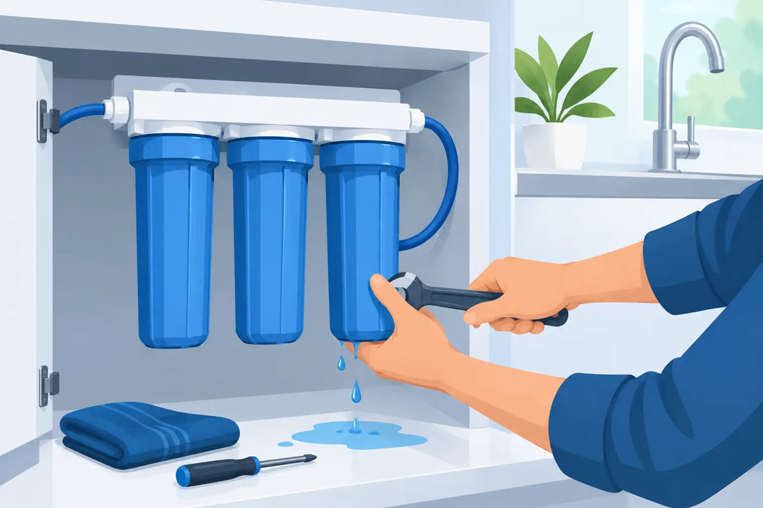 How to Stop Filter Housing Leaks at Home