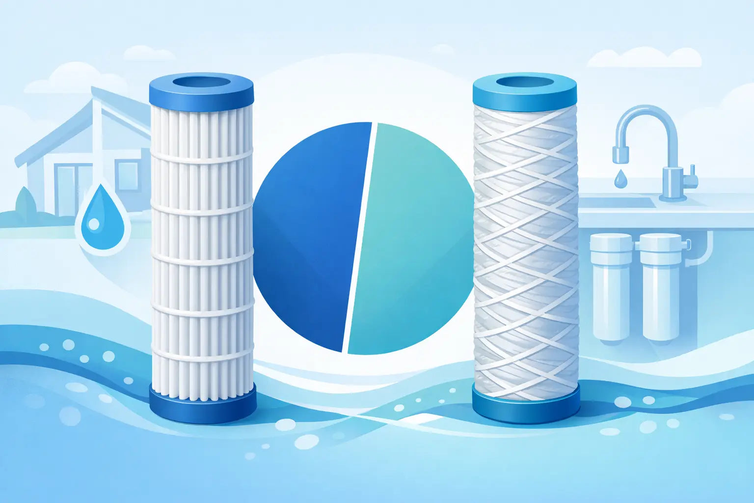 Pleated vs String Wound Filter for Your Home