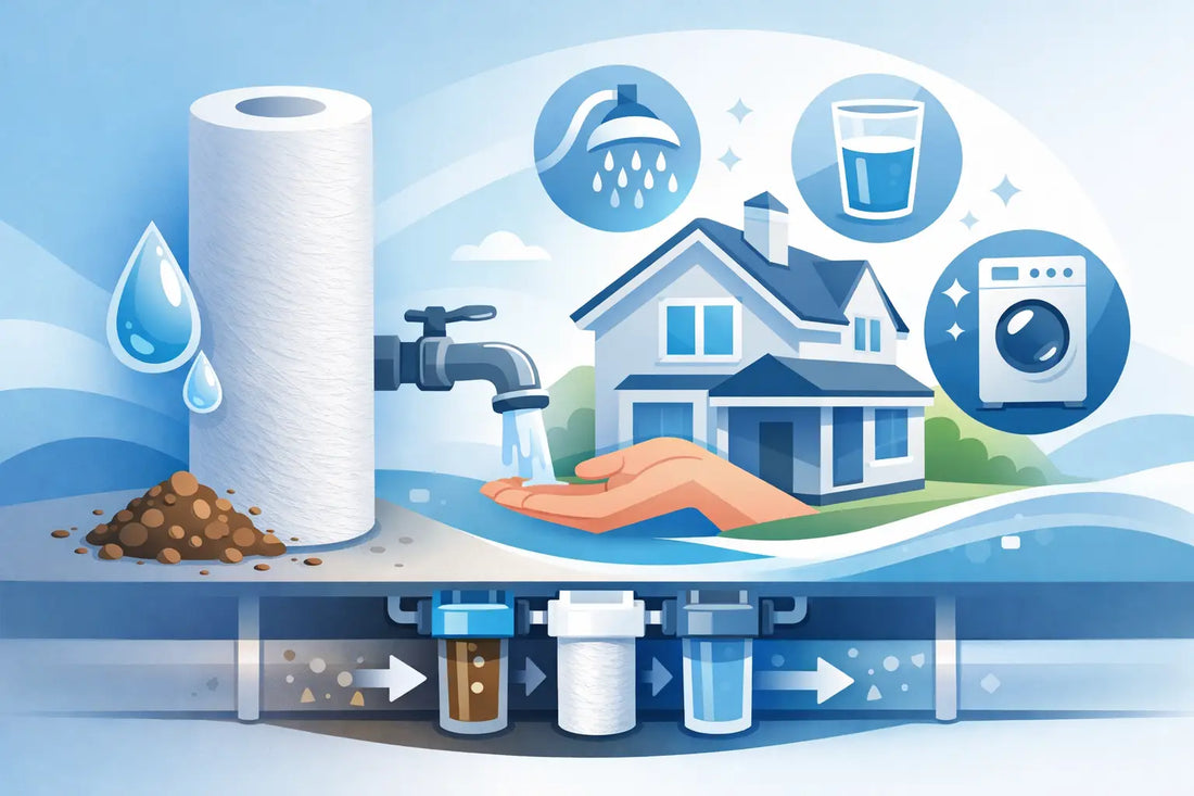 Melt Blown Sediment Filter Benefits for Homes