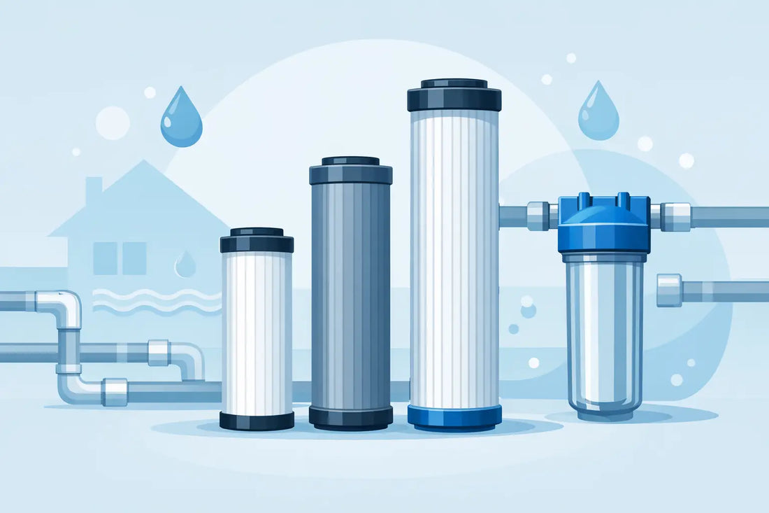 Whole House Filter Cartridge Sizes Explained