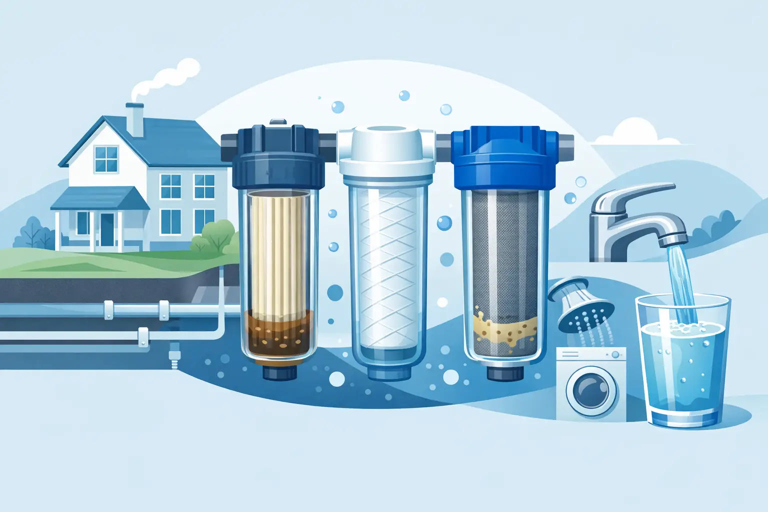 Sediment Filters for Clearer Whole-House Water