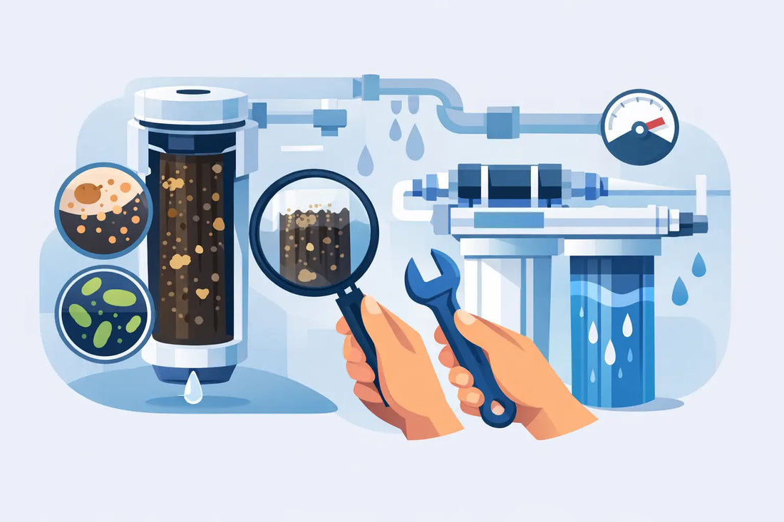 Why Water Filters Clog Quickly and What to Check