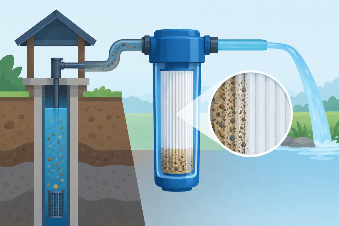 Do Sediment Filters Remove Sand From Well Water?
