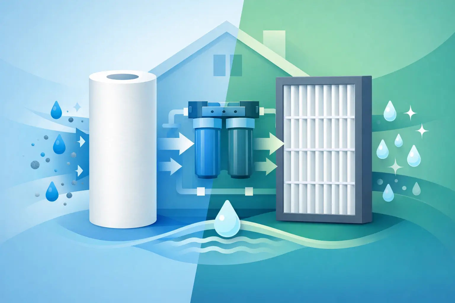 Melt Blown vs Pleated Filters for Whole-House Use