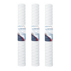 Stringwound, 5 Micron, 2.5"OD, 20" Length, DOE, Healthy Spring 3PK