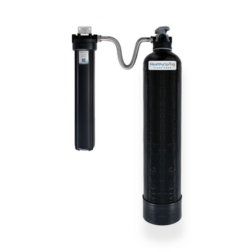 Healthy Spring Clean Home - Whole Home Water Filter System, 3/4", 600K, Backwashing with 27mic Pre-Filter