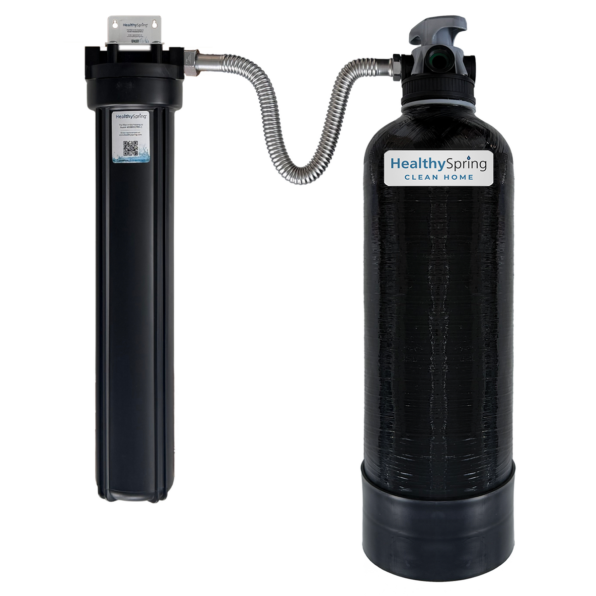 Healthy Spring Clean Home Whole Home Backwashing Catalytic Carbon Water Filter System 600,000 gallon with 27mic Pre-Filter