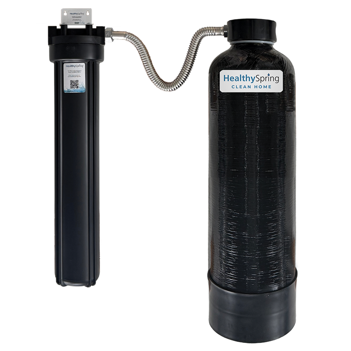 Healthy Spring Clean Home Whole Home Catalytic Carbon Water Filter System 600,000 gallon with 27mic Pre-Filter