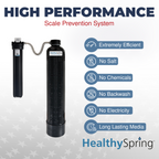 Healthy Spring Clean Home Whole Home Salt Free Water Conditioner 7gpm with 27mic Pre-Filter